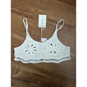 Native Rose Crochet crop top M/L